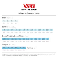 vans size